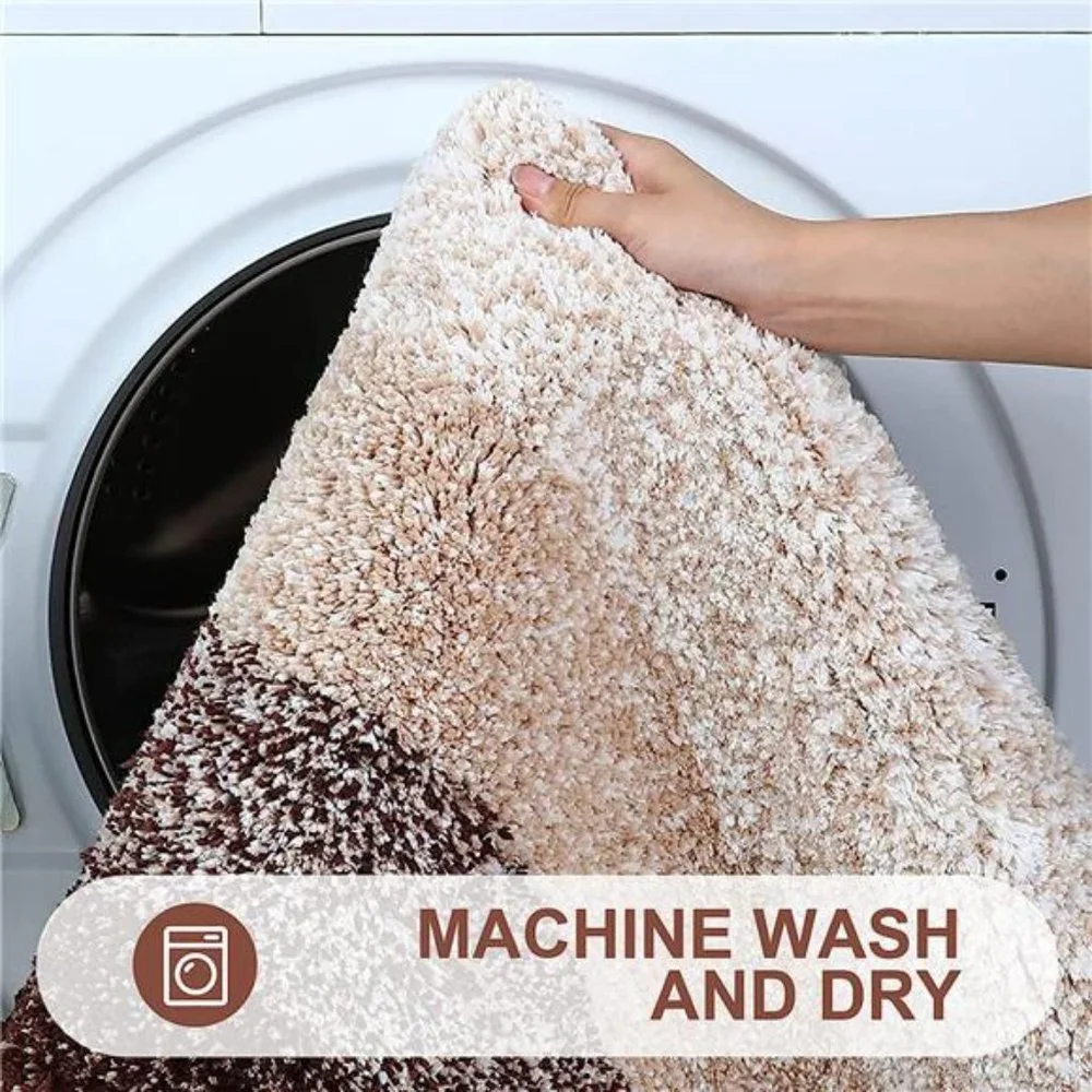 Luxury Bathroom Rug Mat 24x16, Extra Soft and Absorbent Microfiber Bath Rugs